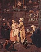 Pietro Longhi Der Apotheker oil painting artist